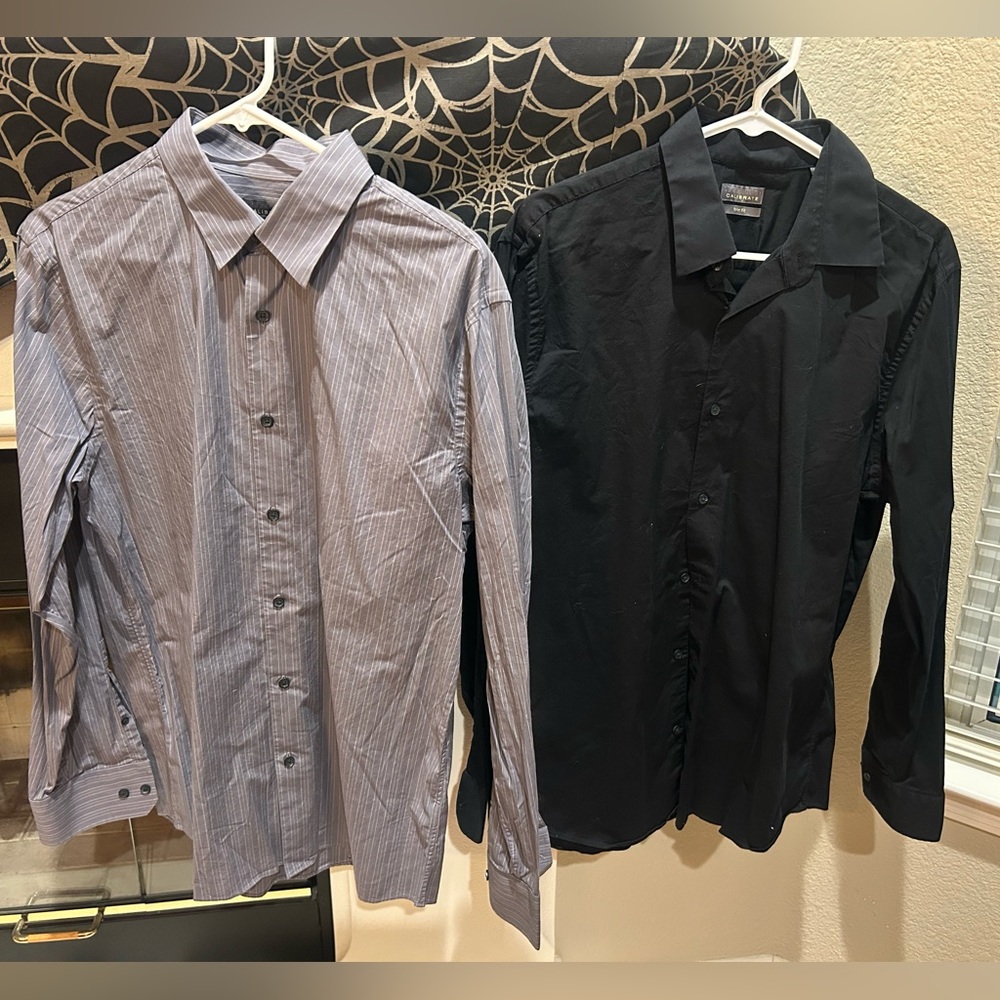 Men's button up  Shirts bundle size L